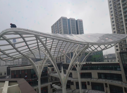 怎么做好膜結構車棚隔熱措施？